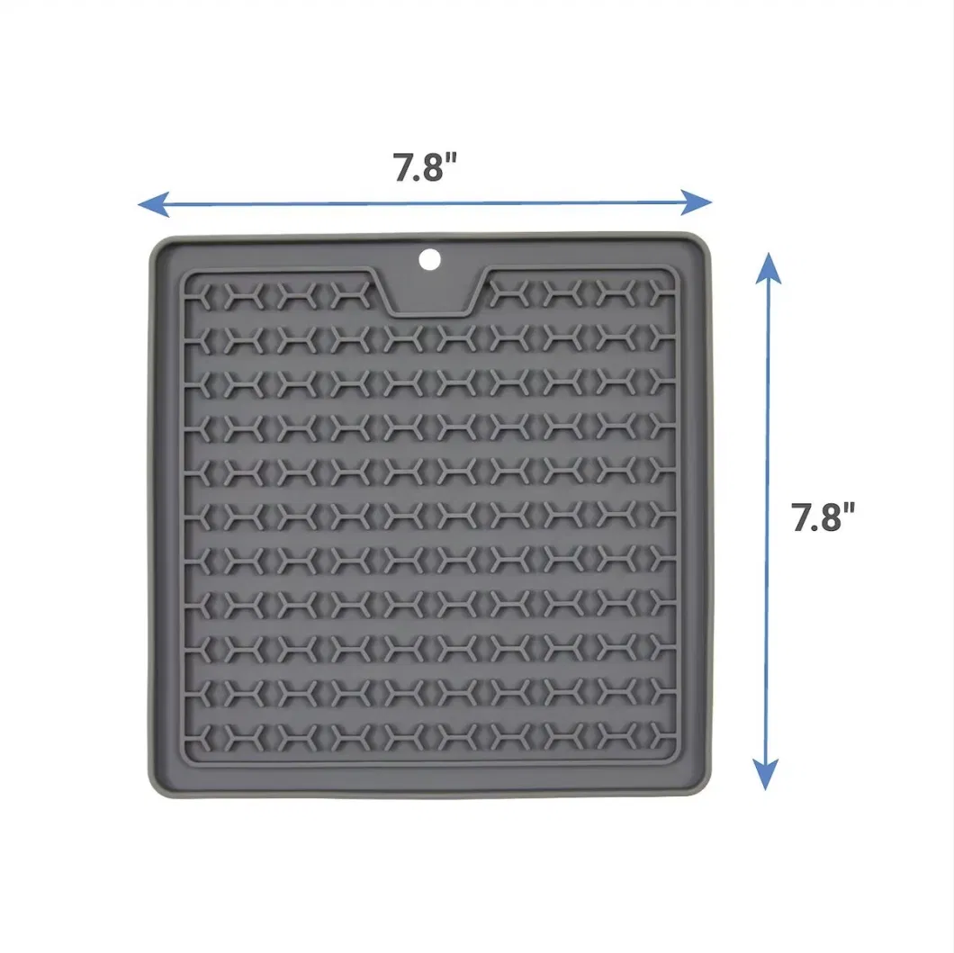 Eco-Friendly Silicone Treat Dog Slow Feeder & Cat Dog Pet Lick Mats