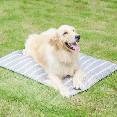 Tapis de refroidissement lavable en gros pour animaux de compagnie pour chiens chats